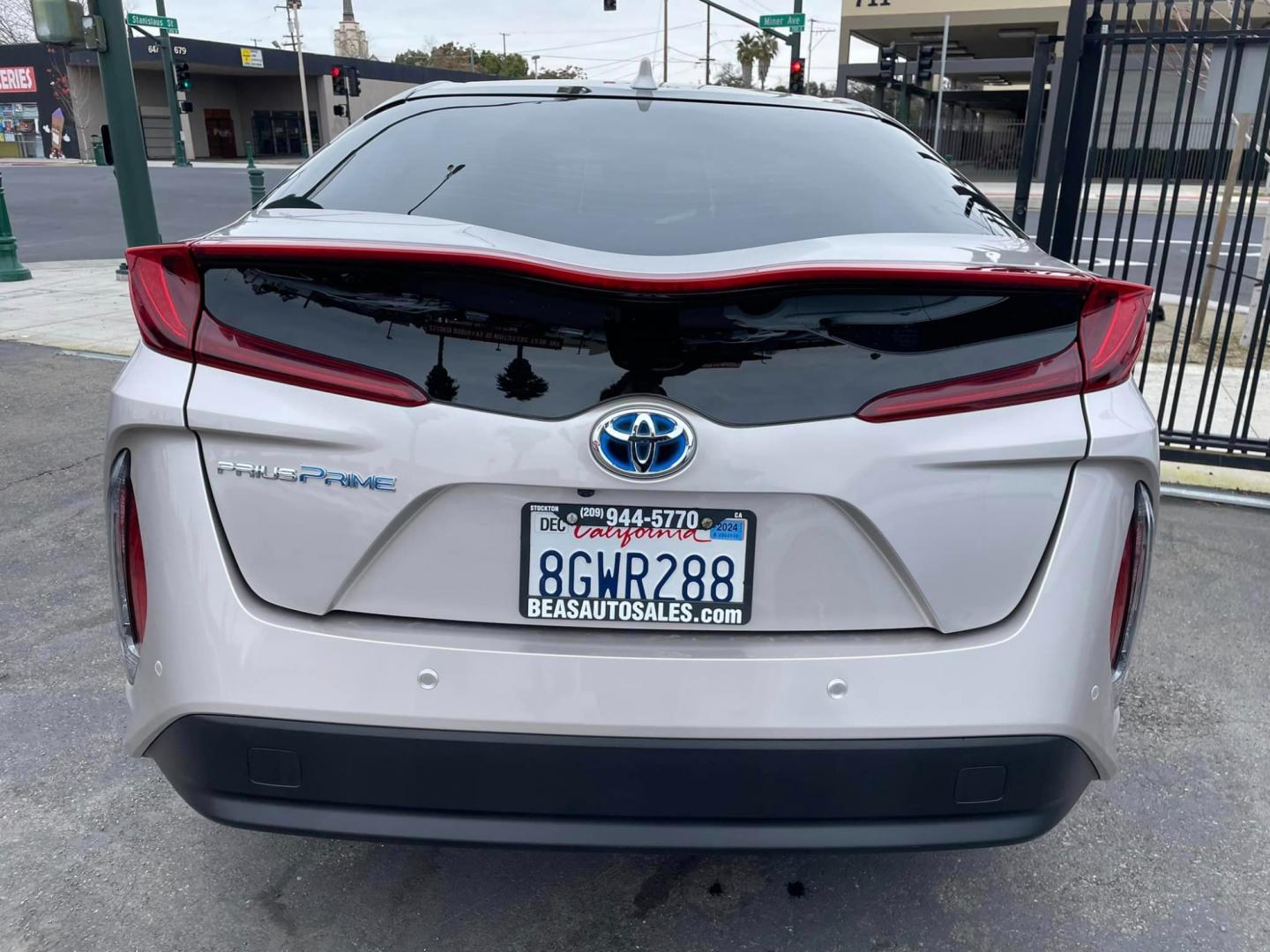 2018 TITANIUM GLOW /BLACK Toyota Prius Prime (JTDKARFP6J3) , located at 744 E Miner Ave, Stockton, CA, 95202, (209) 944-5770, 37.956863, -121.282082 - Photo#13